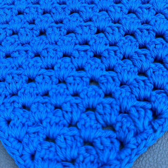 Set of Hand Crocheted Washcloths Dishcloths Trivets 100% Cotton Crochet Granny - Picture 10 of 15